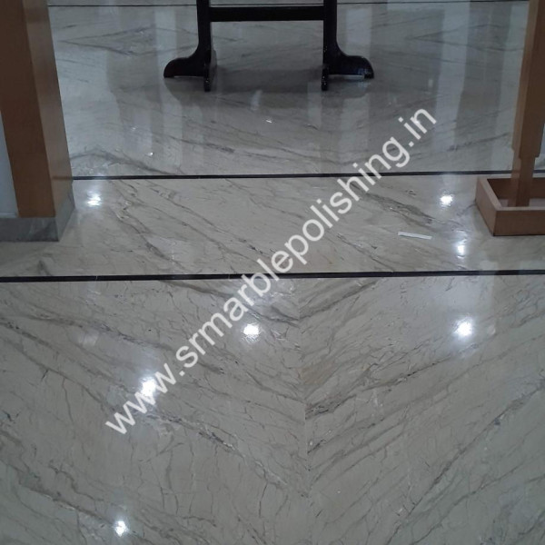 Katni Marble Floor Polishing In Heritage Tower Dwarka image