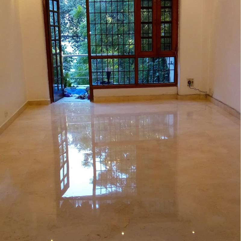 Carrara Marble Floor Polishing In Rajpur Khurd Village-Delhi