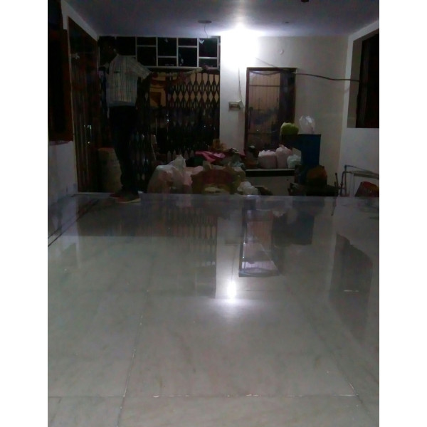 White Marble Floor Polishing In Chitrakoot Dham image